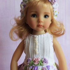 Сиреневые розы