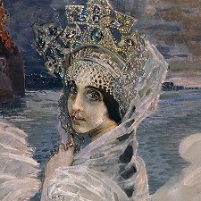 Царевна-Лебедь. Процесс в 3D