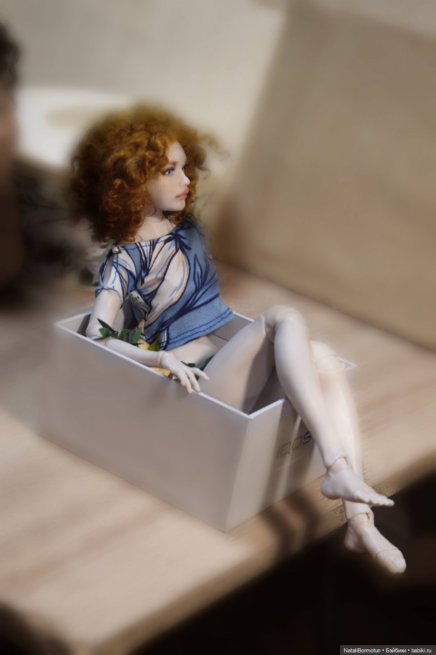 Красота в коробочке — Авторские шарнирные куклы своими руками: лепка (фото 3)