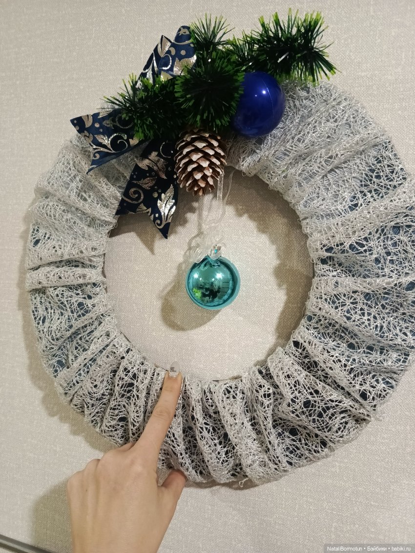 Новогодний декор своими руками (фото 3)