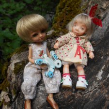 Фенечка и ее любимая подружка! Часть 1 - знакомство