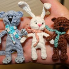 Милые игрушки для кукол