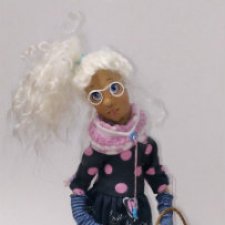 Авторская текстильная кукла