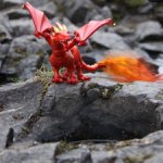 Огненная драконица Фэйт от мастерской KitGem