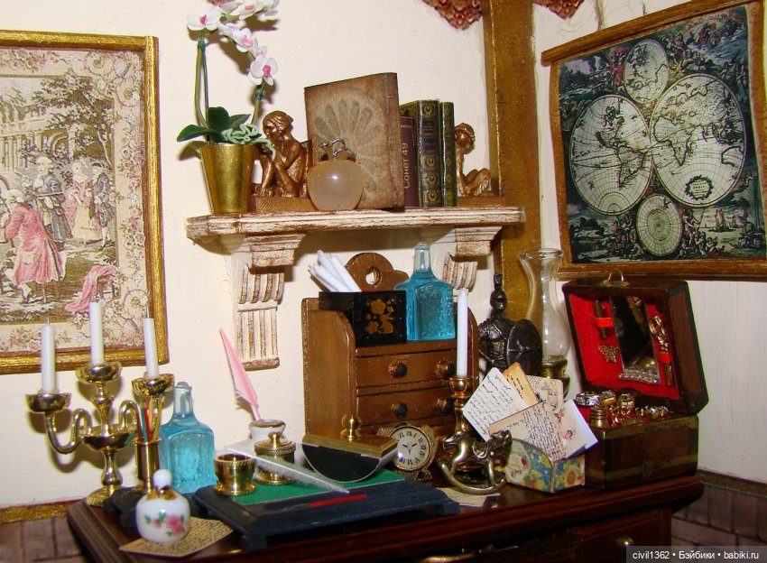 Румбокс масштаб 1:12 ПАПА ПРИЕХАЛ (фото 7)