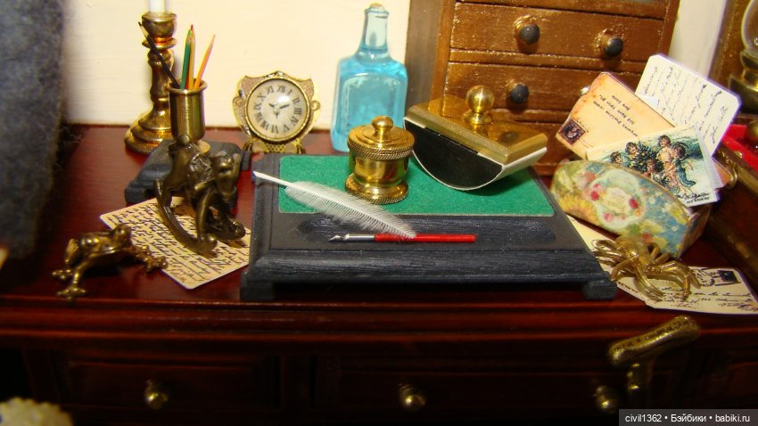 Румбокс масштаб 1:12 ПАПА ПРИЕХАЛ (фото 6)