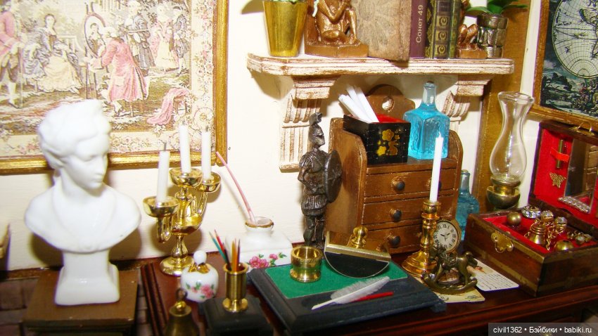 Румбокс масштаб 1:12 ПАПА ПРИЕХАЛ (фото 8)