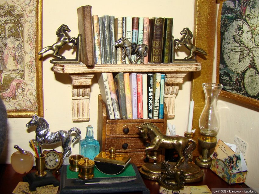 Румбокс масштаб 1:12 ПАПА ПРИЕХАЛ (фото 2)