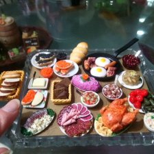 Румбокс Кухня-кладовка, масштаб 1:12