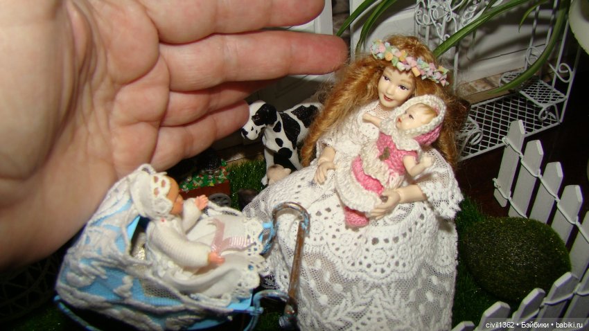 Румбокс Загородный дом миниатюра 1:12 (фото 10)