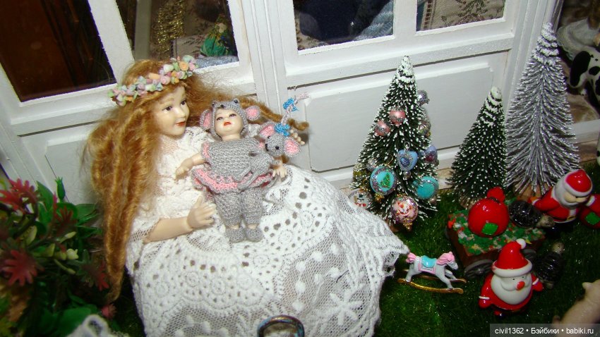 Румбокс Загородный дом миниатюра 1:12