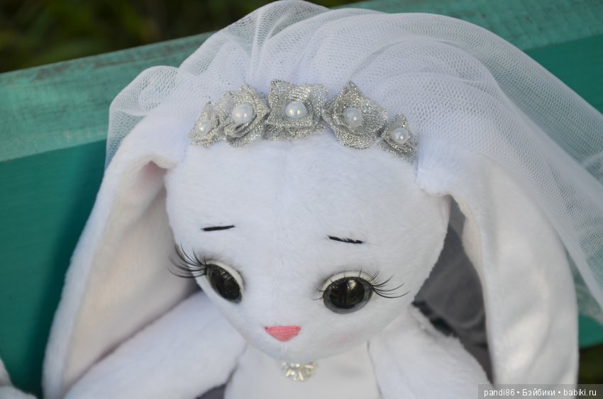 Серебряная свадьба заек — Авторские мишки Тедди и друзья: фото (фото 3)