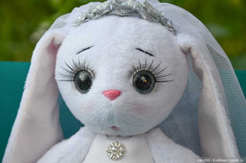 Серебряная свадьба заек — Авторские мишки Тедди и друзья: фото (фото 2)