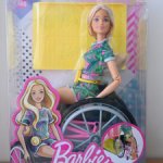 Кукла Barbie Барби MTM йога колясочница на инвалидном кресле 165