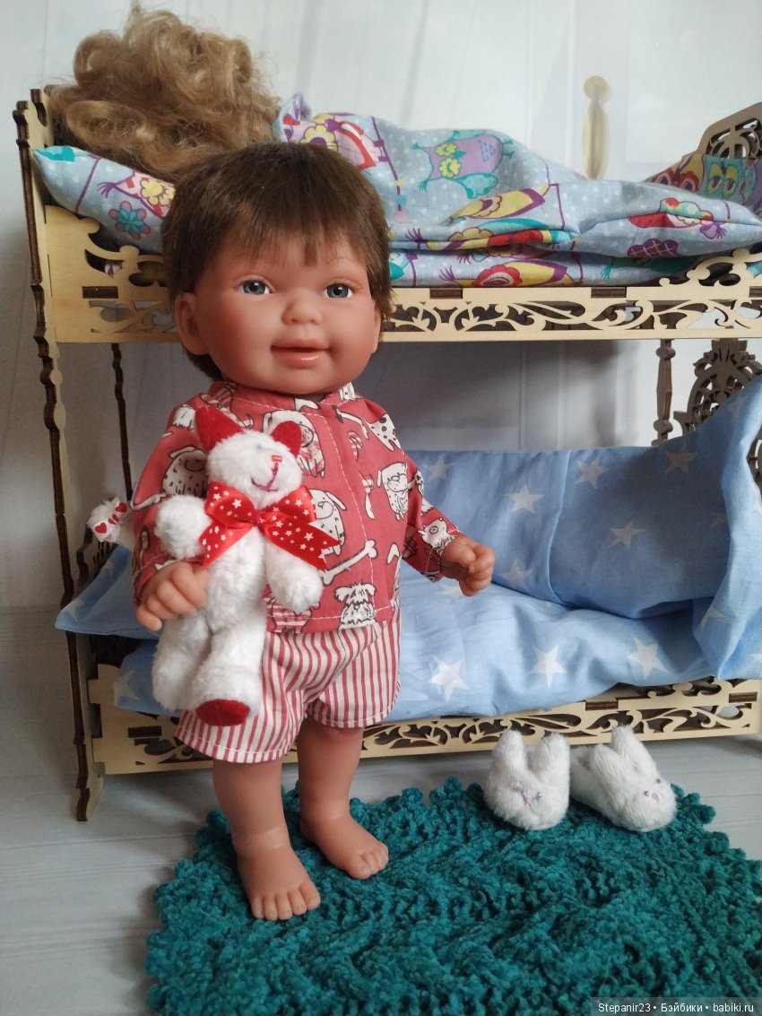 Сплюшечка Мико — Куклы Berenguer (Беренджер): пупсы La Newborn (фото 8)