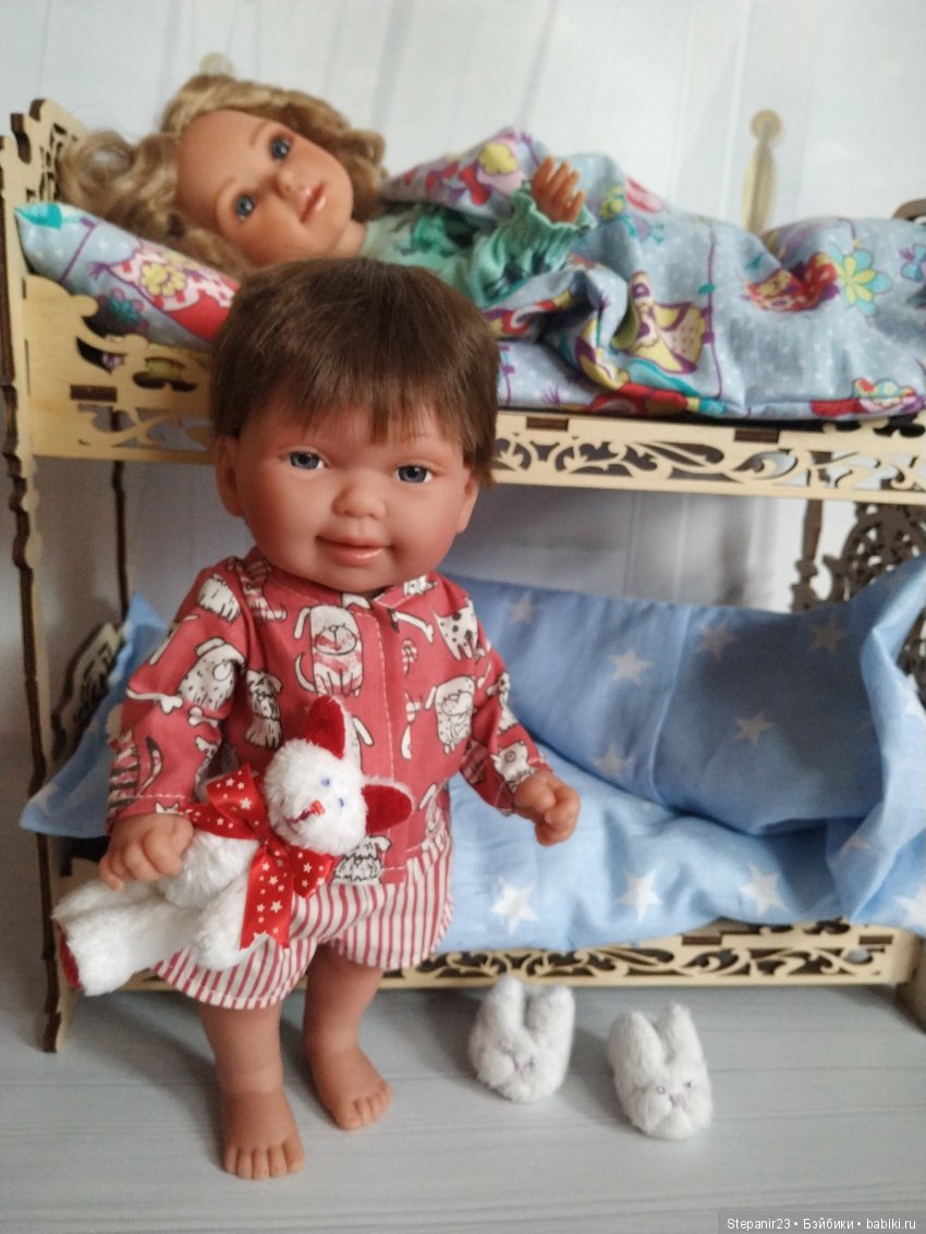 Сплюшечка Мико — Куклы Berenguer (Беренджер): пупсы La Newborn (фото 10)