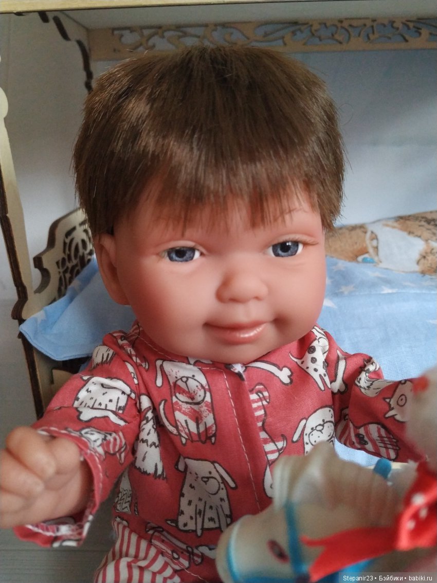 Сплюшечка Мико — Куклы Berenguer (Беренджер): пупсы La Newborn (фото 6)