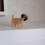 Собачка сухое воляние  мопс