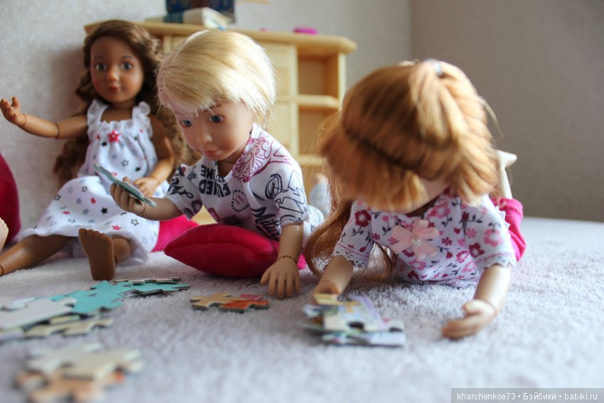 Пижамная вечеринка для Kruselings от Kathe Kruse