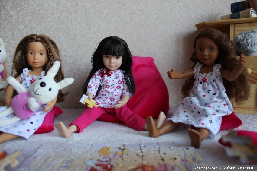 Пижамная вечеринка для Kruselings от Kathe Kruse