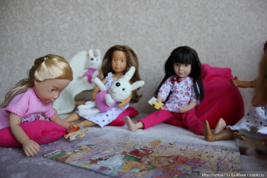 Пижамная вечеринка для Kruselings от Kathe Kruse