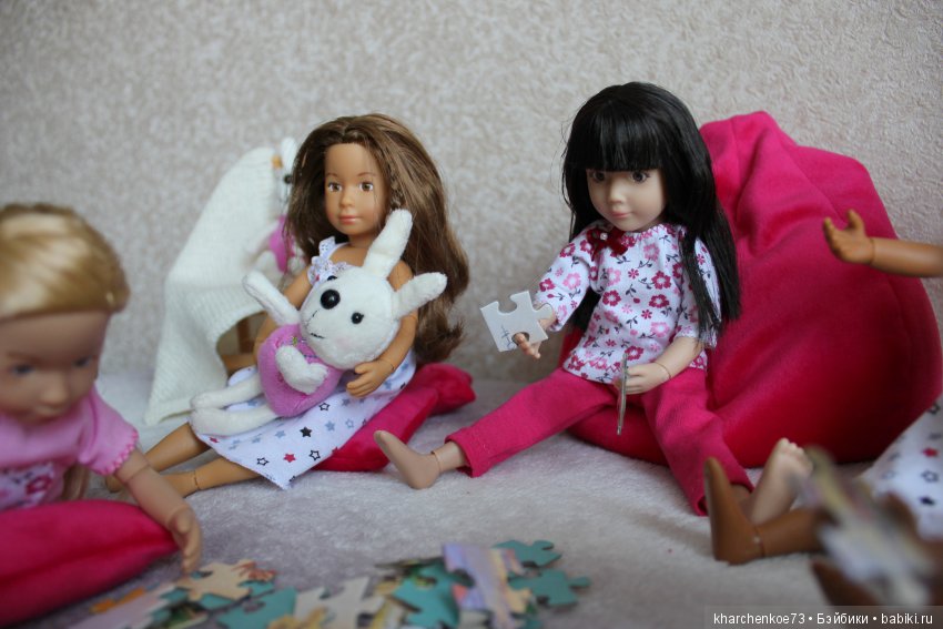 Пижамная вечеринка для Kruselings от Kathe Kruse