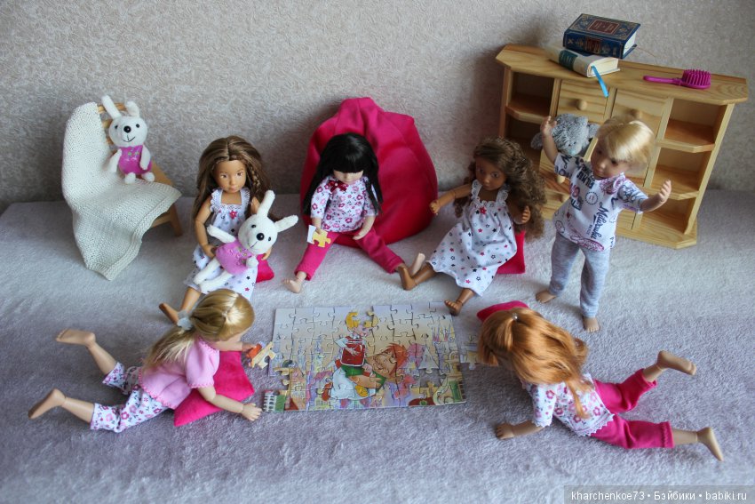 Пижамная вечеринка для Kruselings от Kathe Kruse