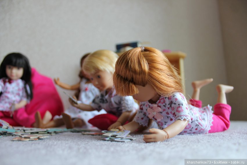 Пижамная вечеринка для Kruselings от Kathe Kruse