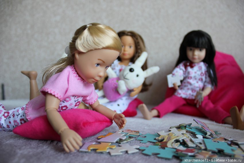 Пижамная вечеринка для Kruselings от Kathe Kruse