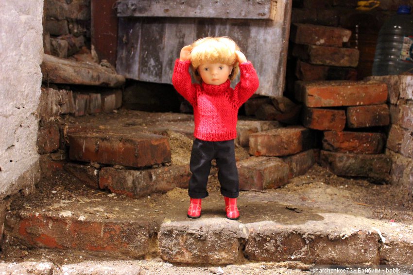 Дениска ушёл в подполье — Куклы Sylvia Natterer (Сильвия Наттерер): Gotz (фото 5)