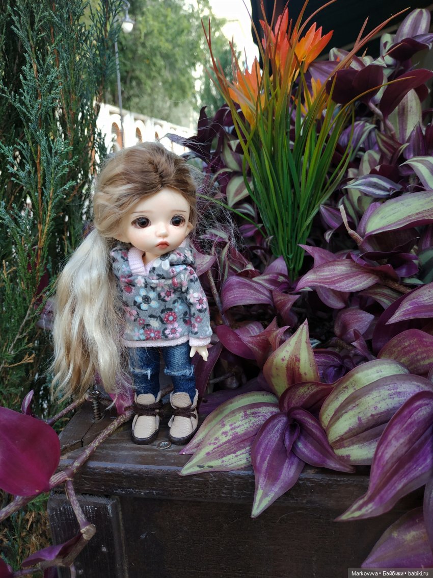 Василина (pukifee bonnie) на прогулке в Москве