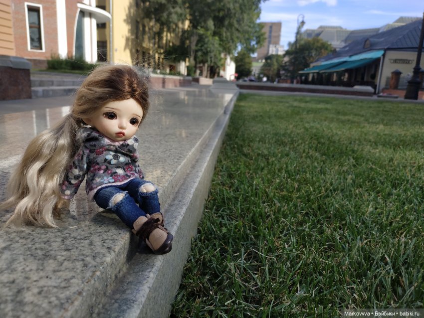 Василина (pukifee bonnie) на прогулке в Москве (фото 6)