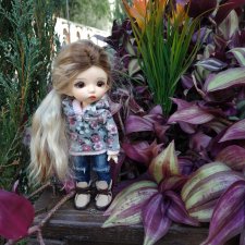 Василина (pukifee bonnie) на прогулке в Москве