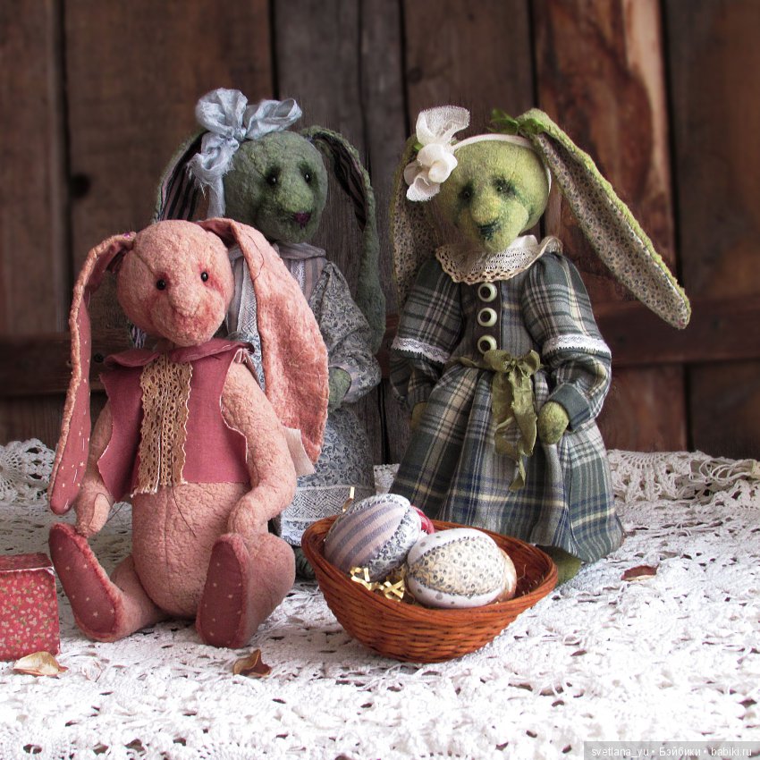 Мои весенние тедди-кролики