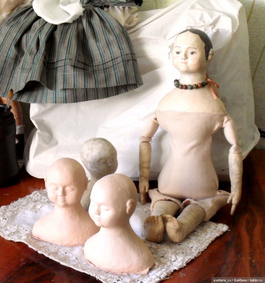 Моя Изанна — Авторские куклы в антикварном стиле: будуарные (фото 8)
