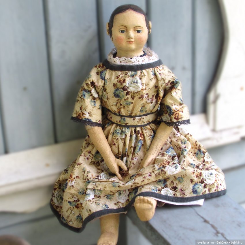 Мои летние Изанны — Авторские куклы в антикварном стиле: будуарные