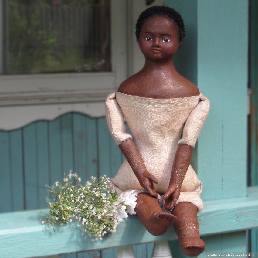 Мои летние Изанны — Авторские куклы в антикварном стиле: будуарные (фото 3)