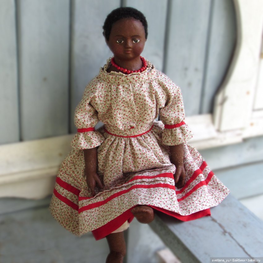 Мои летние Изанны — Авторские куклы в антикварном стиле: будуарные (фото 10)