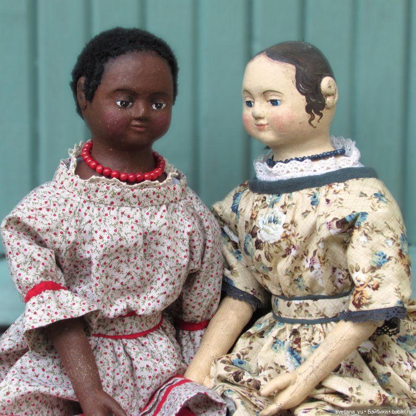 Мои летние Изанны — Авторские куклы в антикварном стиле: будуарные