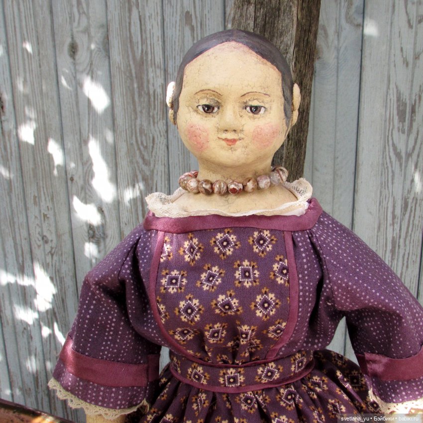 Мои летние Изанны — Авторские куклы в антикварном стиле: будуарные