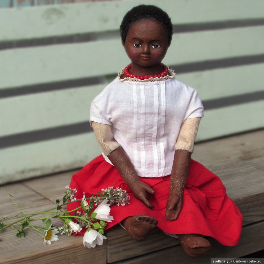 Мои летние Изанны — Авторские куклы в антикварном стиле: будуарные (фото 5)