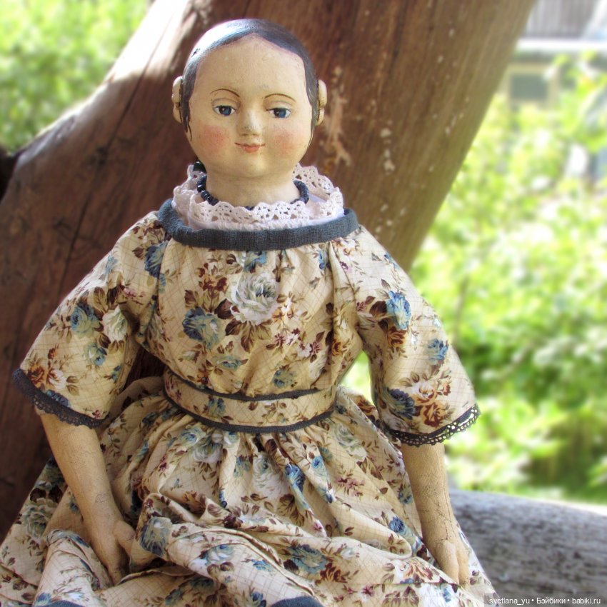 Мои летние Изанны — Авторские куклы в антикварном стиле: будуарные