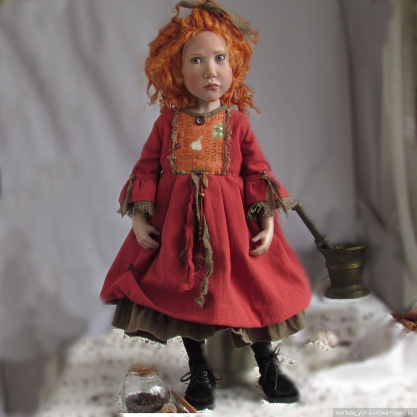 Платье "Пряности" для Zwergnase или немного истории пошива