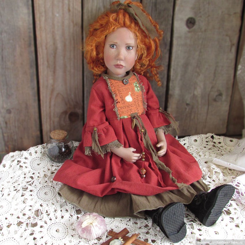 Платье "Пряности" для Zwergnase или немного истории пошива (фото 10)