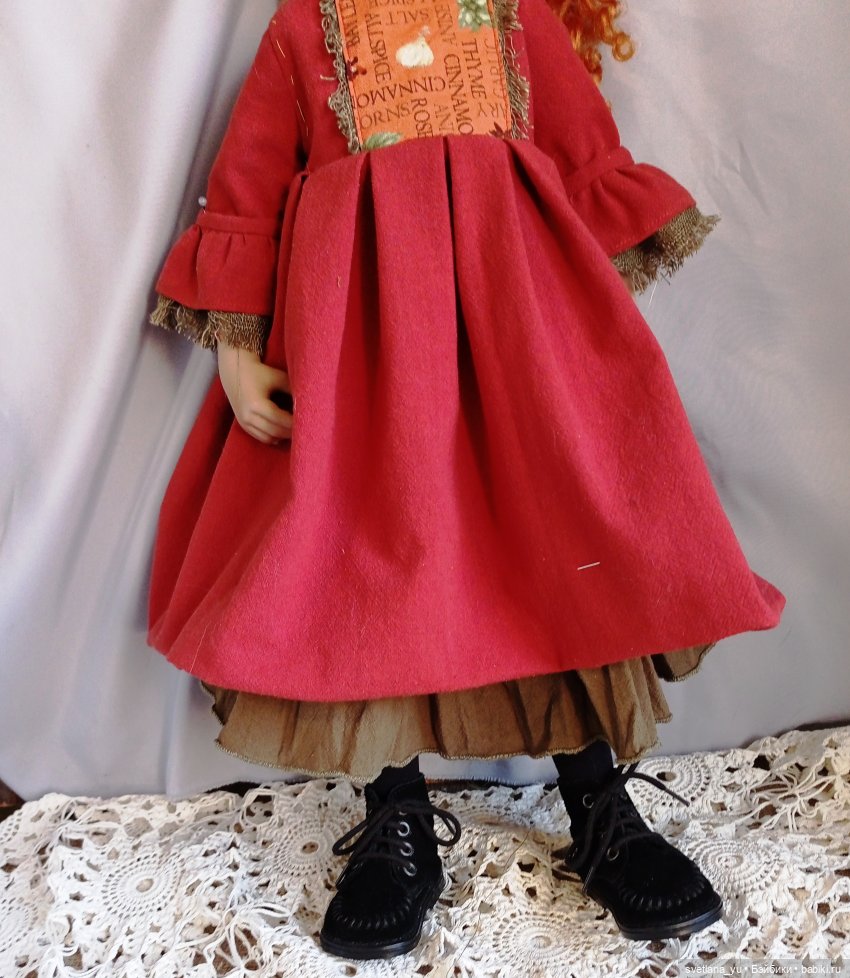 Платье "Пряности" для Zwergnase или немного истории пошива (фото 9)