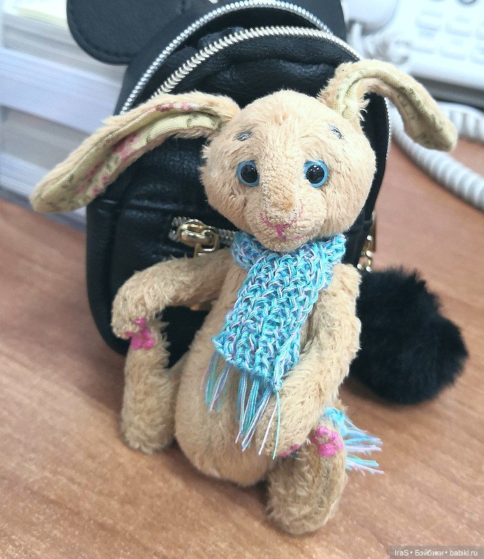 Приезд нового жителя — Домашние фото авторских игрушек: Тедди (фото 9)