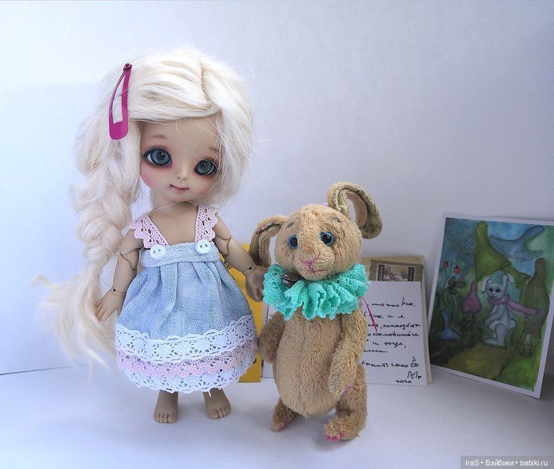 Приезд нового жителя — Домашние фото авторских игрушек: Тедди (фото 4)