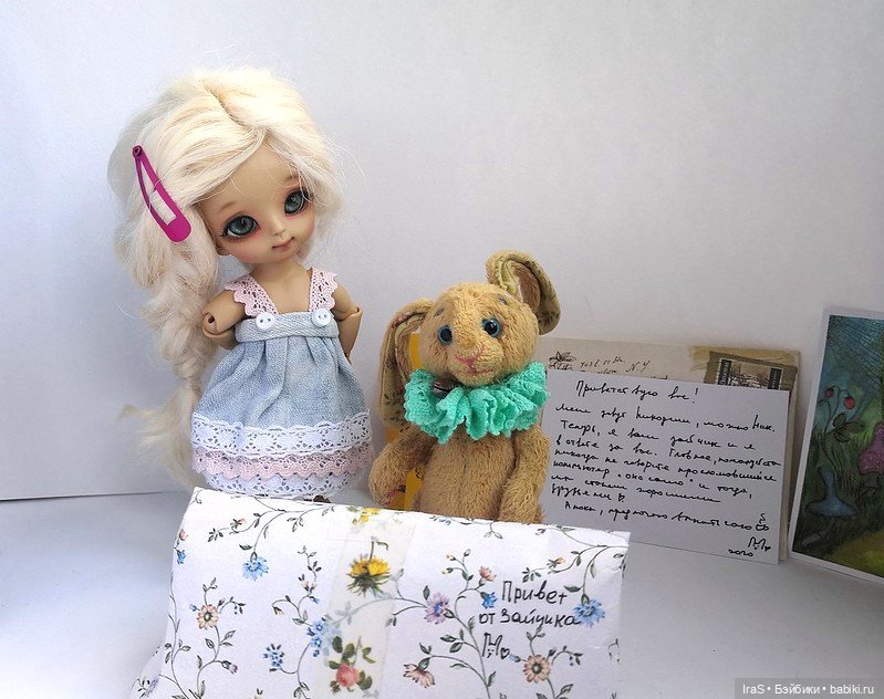 Приезд нового жителя — Домашние фото авторских игрушек: Тедди (фото 5)