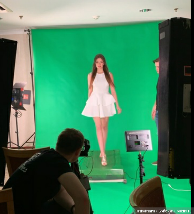 Подготовка к Мисс Бэйбики. Роксана в фотостудии (фото 2)