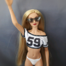 Подготовка к "Мисс Бэйбики 2019".  Пляжная фотосессия Роксаны